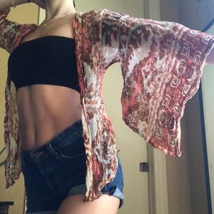 OPAQUE BOHO KIMONO